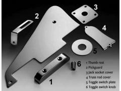 Schaller Toggle Switch Plate Black 1153